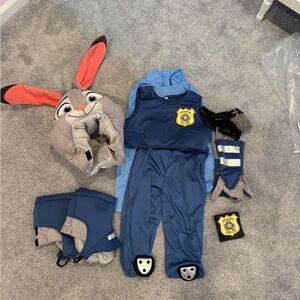 Women's size small zootopia Judy costume like new